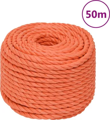 Produktbild von Arbeitsseil Orange 16 mm 50 m Polypropylen