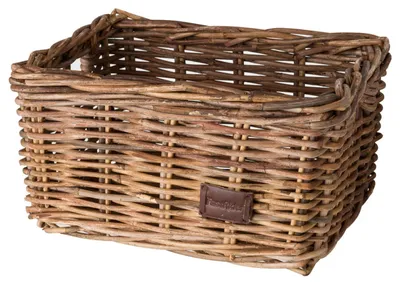 Produktbild von Fastrider zeno Rattan-Fahrradkorb klein braun