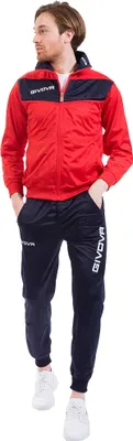 Zdjęcie produktu dla 2XL rot/navy (rosso/blu)| Givova Tuta Visa Trainingsanzug