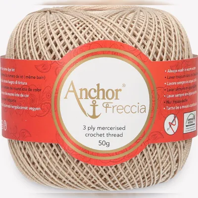 Image de Anchor Freccia 8 – fil de coton pour le crochet (Couleur 00286)