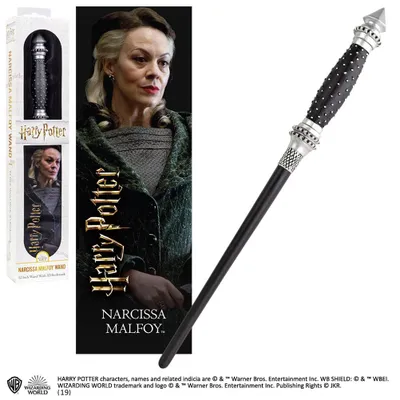Produktbild von Noble Collection Harry Potter PVC Zauberstab-Replik Narcissa Malfoy 30 cm NOB6328