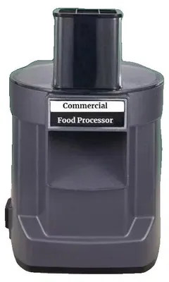 Produktbild von Küchenmaschine, 100W Leistung, 9x9mm Würfelschneider, Gemüsehobel, Reibemaschine,