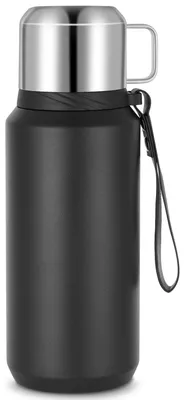 Image de Bouteille thermos 800 ml - Double paroi - Étanche - Acier inoxydable - Sans BPA - Garde les boissons chaudes/froides - Bouteille sous vide