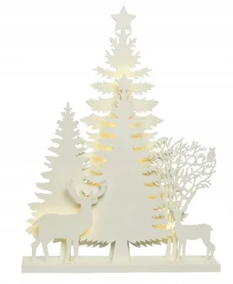 Immagine prodotto di Figura di decorazione natalizia LED bianco 40 cm