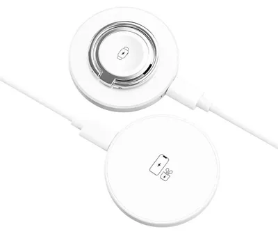 Obrázok produktu pre Contact LQI15MAG01B, Vnútorný, USB, Bezdrôtové nabíjanie, 1 m, Biela