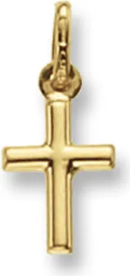 Image de Pendentif Femme Croix Or 375/1000 - 12mm*8mm; TRS15651