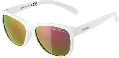 Produktbild von Alpina Sports 8571310, Kind, Uni, Vollrand, Keramik, Weiß, Kunststoff