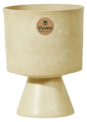 Image de Vyveo - Pot de fleurs Monolith - Beige (rétro) - 27 x 35