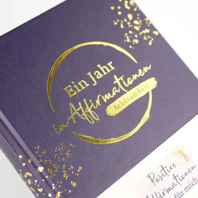 Produktbild von Ein Jahr in Affirmationen - Achtsamkeit