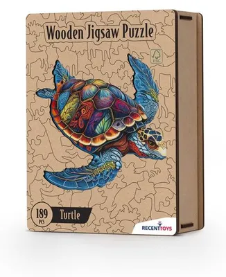 Produktbild von Holzpuzzle mit Schildkröten-Motiv