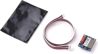 Produktbild von GPS-Modul mit Flachbandkabel und Schutzpapier für V030 Angelköderboot