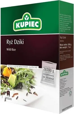 Obrázok produktu pre Ryż dziki naturalny 2 x 100 g