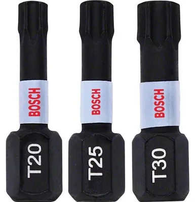 Produktbild von PRO T Impact Bit Set, 25 mm, 3-tlg