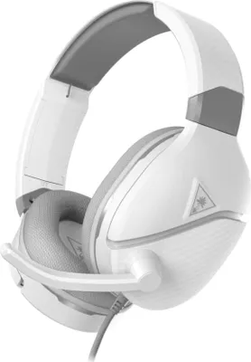Obrázek produktu pro Turtle Beach Recon 200 Gen 2, Kabel, Hraní, 20 - 20000 Hz, 512,6 g, Sluchátka s mikrofonem, Šedá, Bílá