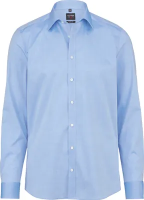 Produktbild von OLYMP Level 5 body fit overhemd, blauw