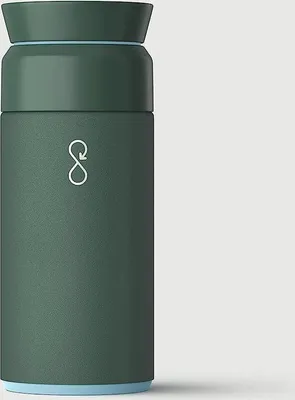 Produktbild von Umweltfreundl. Edelstahl-Thermoskan 350ml Grün