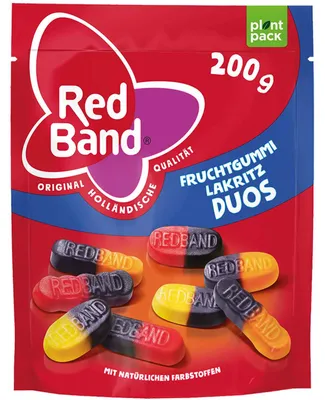Image de Red Band Fruchtgummi Lakritz Duos