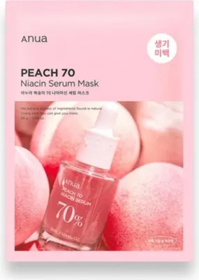 Produktbild von ANUA - Peach 70 Niacin Serum Mask, 25ml