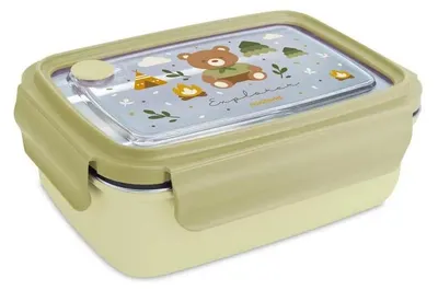 Produktbild von Miniland Steel Explorer Brotdose   Kinder  One Size