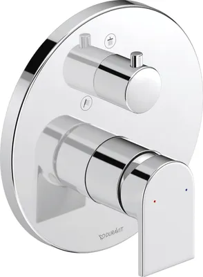 Produktbild von Duravit Brausearmatur Tulum UP Chrom mit Umstellung