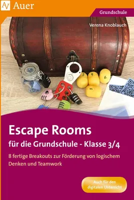 Produktbild von Escape Rooms für die Grundschule - Klasse 3/4