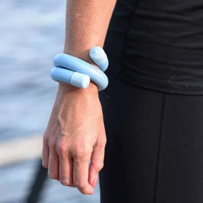 Produktbild von Gewichtarmband Leicht - Tragbare Sportausrüstung - Verstellbar für Armumfang - Einfach zu Reinigen - Geeignet für Yoga/Fitness - Gewichtshandfesseln