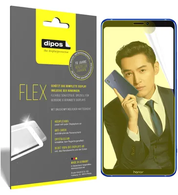Produktbild von 3x Honor Note 10 Schutzfolie Folie, 100% Displayabdeckung, dipos Flex