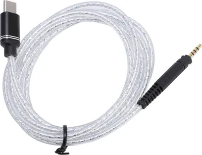 Immagine prodotto di Cavo per cuffie da USB-C a 2,5 mm, tipo 4,9 piedi Cavo di ricambio per M30X M40X M50X HD598 599 HD558