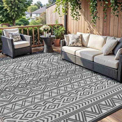 Obrázek produktu pro Koberec Boho odolný proti povětrnostním vlivům do zahrady a na balkon