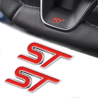 Imagen del producto de Juego de pegatinas para coche, 2 unidades, rojo y plateado, para coche y equipaje