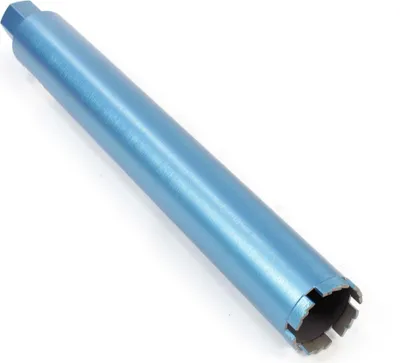 Produktbild von Wiltec Diamantbohrkrone Typ 1 (Shark) Ø 67 mm, Bohrkrone 450 mm, 11/4 UNC Nassbohrkrone, Diamantbohrer für Beton, Stein, Granit
