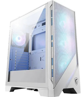 Zdjęcie produktu dla MSI MAG Forge 320R AIRFLOW, Micro Tower, PC, Biały, micro ATX, Mini-ITX, Siatka, Plastik, Gaming