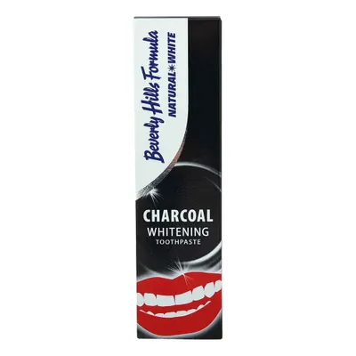 Produktbild von Beverly Hills Zahnpasta Natural Black 100ml Aktivkohle Minze Whitening