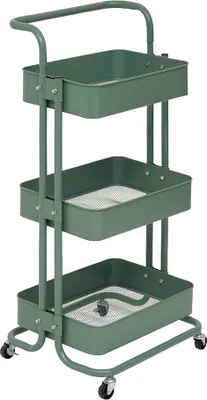 Obrázok produktu pre Eazy Living Trolley 3-vrstvový Evia zelený
