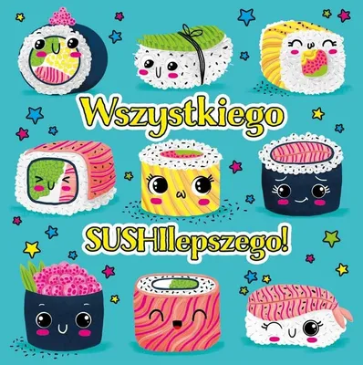 Productafbeelding van Speciale sushi-kaarten met envelop