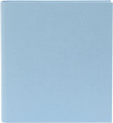 Produktbild von Goldbuch-Leinenordner Bella Vista, blau, 4-Ring, DIN A4