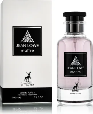 Image de Maison Alhambra Jean Lowe Maitre eau de parfum pour homme 100 ml