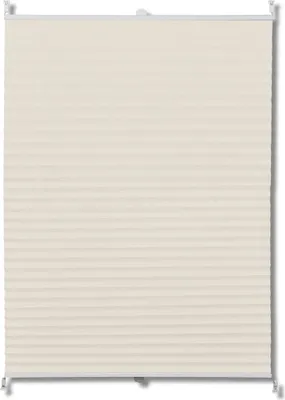 Obrázok produktu pre vidaXL Plisované žalúzie Žalúzie Plisovaná roleta 90x150cm krémová