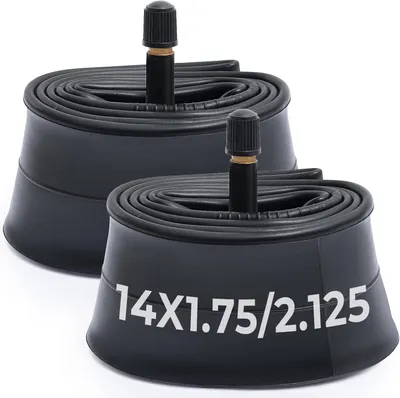 Productafbeelding van Binnenband 14 inch - Autoventiel 32 mm - 2 stuks