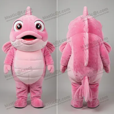 Immagine prodotto di Mascotte MASTICOT Gonfiabile Rosa Bubblegum a Forma di Pesce