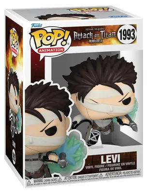 Image de Figurka PVC POP! Attack on Titan Levi (9 cm) - Funko