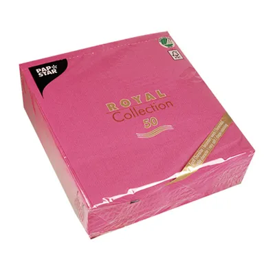 Produktbild von Papstar 81747, Fuchsie, Seidenpapier, Einfarbig, 54 g/m², 400 mm, 400 mm