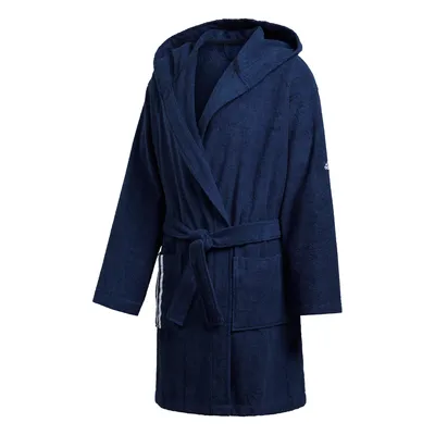 Image de Noble peignoir de bain adidas unie Peignoir de bain 3 bandes FJ4774, Taille:S