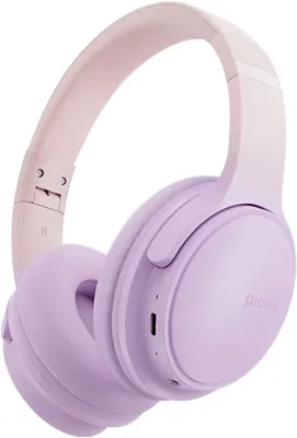 Produktbild von Kabelloses Headset Over Ear, Faltbares Bluetooth, HD Stereoklang, Eingebautes HD-Mikrofon, 30 Stunden Spielzeit, Geeignet für Handy, Computer, TV,Büro