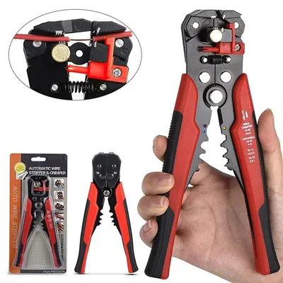 Produktbild von Geko Automatische Abisolierzange Kabel Schneider Crimpwerkzeug