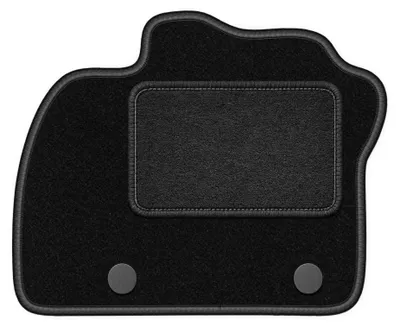 Immagine prodotto di Tappetino guidatore in moquette per Renault Zoe 2013- (hatchback) – 1 pezzo, nero, su misura – Wielganizator LUX
