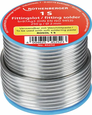 Produktbild von Rothenberger Fittingslot 1S, 3mm, 250g, Spule