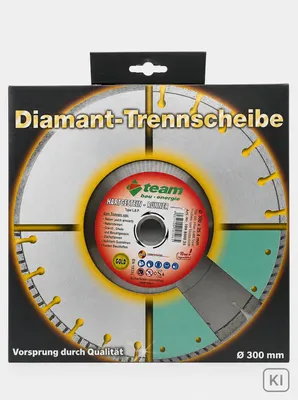 Produktbild von Diamant-Trennscheibe ⌀ 300 x 25,4 mm Hartgestein-Runner Type LB-P, KI-generiertes Bild
