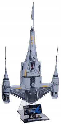 Image de Support noir pour LEGO® 75442 Star Wars – Le chasseur stellaire N-1 du Mandalorien