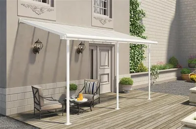 Obrázok produktu pre Pergola PALRAM Sierra 447 x 230 cm biela